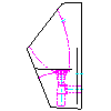 Duravit Polska Sp. z o. o. - 082930 Pisuar 305 x 295 mm - bok dwg