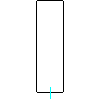 Duravit Polska Sp. z o. o. - 086319 Postument 200 x 215 mm - bok dwg