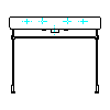 Duravit Polska Sp. z o. o. - 045410 Umywalka 1000 x 470 mm - przód 1 dwg