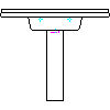 Duravit Polska Sp. z o. o. - 030410 Umywalka meblowa 1050 x 485 mm - przód 2 dwg