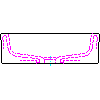 Duravit AG - 044648 above counter basin - Front dwg