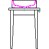 Duravit Polska Sp. z o. o. - 036200 Zestaw umywalkowy 730 x 580 mm - bok dwg