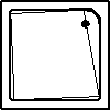 Sanitec Koło Sp. z o.o. - Brodzik kwadratowy STANDARD PLUS 80 x 80 cm - widok z góry dwg