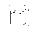 Sanitec Koło Sp. z o.o. - Brodzik kwadratowy głęboki 90 x 90 cm - widok z boku dwg