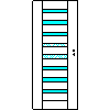 POL-SKONE Sp. z o.o. - Interior doors VERSION W5 Size 80 - View dwg