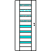 POL-SKONE Sp. z o.o. - Interior doors VERSION W4 Size 80 - View dwg