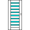 POL-SKONE Sp. z o.o. - Interior doors VERSION W2 Size 90 - View dwg