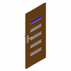 POL-SKONE Sp. z o.o. - Interior doors VERSION W2S1 Size 80 - 3D dwg