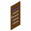 POL-SKONE Sp. z o.o. - Interior doors VERSION W2S1 Size 90 - 3D dwg