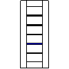 POL-SKONE Sp. z o.o. - Interior doors VERSION W3A Size 80 - View dwg