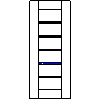 POL-SKONE Sp. z o.o. - Interior doors VERSION W3S2 Size 80 - View dwg