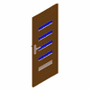 POL-SKONE Sp. z o.o. - Interior doors VERSION W2S4 Size 80 - 3D dwg