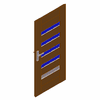 POL-SKONE Sp. z o.o. - Interior doors VERSION W2S4 Size 90 - 3D dwg