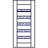 POL-SKONE Sp. z o.o. - Interior doors VERSION W2 Size 90 - View dwg