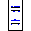 POL-SKONE Sp. z o.o. - Interior doors VERSION W2A Size 90 - View dwg