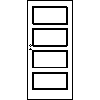 POL-SKONE Sp. z o.o. - Interior doors FULL Size 90 - View dwg