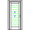 POL-SKONE Sp. z o.o. - Interior doors MODEL 03 Size 80 - View dwg