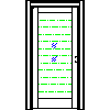 POL-SKONE Sp. z o.o. - Interior doors MODEL 03 Size 90 - View dwg