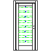 POL-SKONE Sp. z o.o. - Interior doors MODEL 04 Size 80 - View dwg