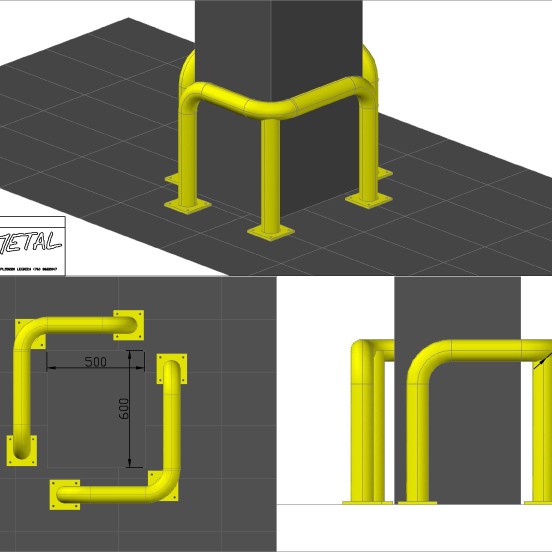 City Special Metals Limited - City Special Metals Limited - The recommended way to protect the pillars standing