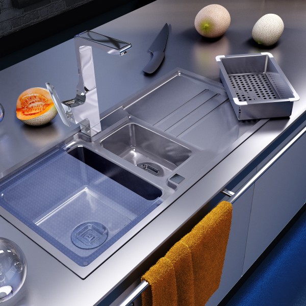 Deante Sp. J. - Gallery - Steel sinks Menuet