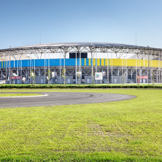 geoPRODUCT Sp. z o.o. - Gallery - Motoarena Torun green space parking