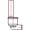 KESSEL AG - Rainy groove 67945 - Front view dwg