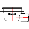 KESSEL AG - Groove Tarasowy 40,152.71 - Front view dwg