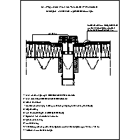 IZOHAN sp. z o.o. - No vapor barrier - The rear roof drain dwg