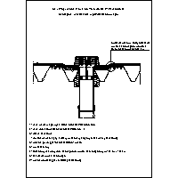 IZOHAN sp. z o.o. - No vapor barrier - The rear roof drain dwg