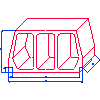 Konbet - Teriva 34 60 High - Perspective dwg