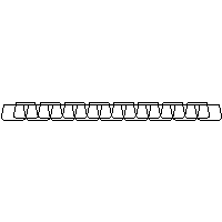 ZIEL-BRUK - Block slope - System 1 dwg