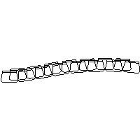 ZIEL-BRUK - Pustak skarpowy - układ 2 dwg