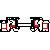 VETREX Sp. z o.o. - Window  RU - A horizontal section dwg