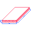 Konbet - Compressed plates Duct SPK 15 - Perspective dwg