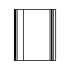 ZIEL-BRUK - Cube noble ancient Antiqua 5.8x5.0x9.2 - Front view dwg