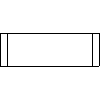 ZIEL-BRUK - Cube noble ancient Versa 21x7 - Side view dwg