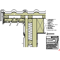 RHEINZINK U.K. - Elevation Line SP- - The upper edge of the facade + SP-line-horizontal layout (09035002010628000002) dwg