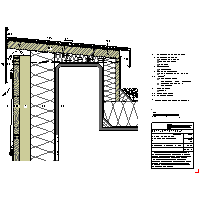 RHEINZINK U.K. - Elevation to the husk - The upper edge of the elevation, processing two-element (09030600010128000001) dwg