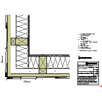 RHEINZINK U.K. - Elevation to the husk - External corner (09030600010124000001) dwg