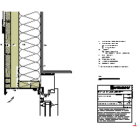 RHEINZINK U.K. - Elevation to the husk - Window lintel (09030600010123000001) dwg