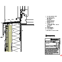 RHEINZINK U.K. - Elevation to the husk - Windowsill (09030600010121000001) dwg