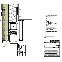 RHEINZINK U.K. - Elevation to the husk - Window lintel (09030600010123000002) dwg