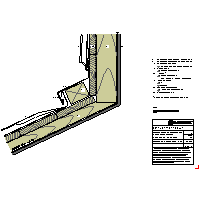 RHEINZINK U.K. - Roof seam - Ridge roof pent + without air outlet + seam elevation angle (09020303010102000209) dwg