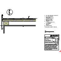 RHEINZINK U.K. - Roof seam - Barge + glatte processing smooth mat + structural (09020303010203000202) dwg