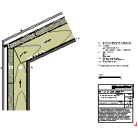 RHEINZINK U.K. - Roof seam - The combination of roof elevation + optically continuous seam (09020303010109000202) dwg