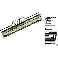 RHEINZINK U.K. - Roof seam - Snow + Firewall single system Rees (09020303010210000201) dwg