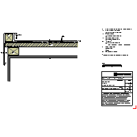 RHEINZINK U.K. - Roof seam - Barge + bar + structural mat (09020303010203000201) dwg