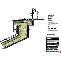 RHEINZINK U.K. - Roof seam - Ridge roof pent + air outlet under the window (09020303010102000210) dwg