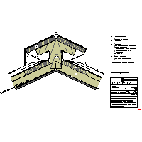 RHEINZINK U.K. - Roof seam - Ridge + + version of the low inclination> 35 ° (09020303010102000207) dwg